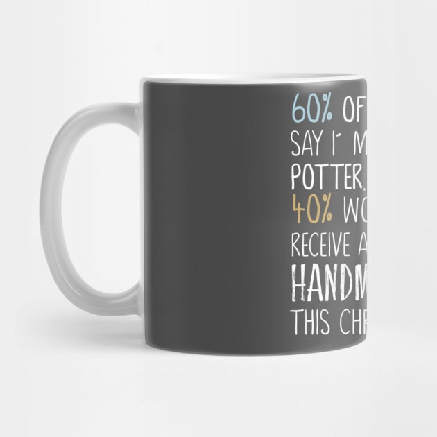 Handmade Mug - Pottery Tshirt by Teequeque